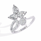 Floral Diamond Ring