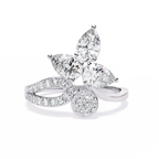 Floral Diamond Ring