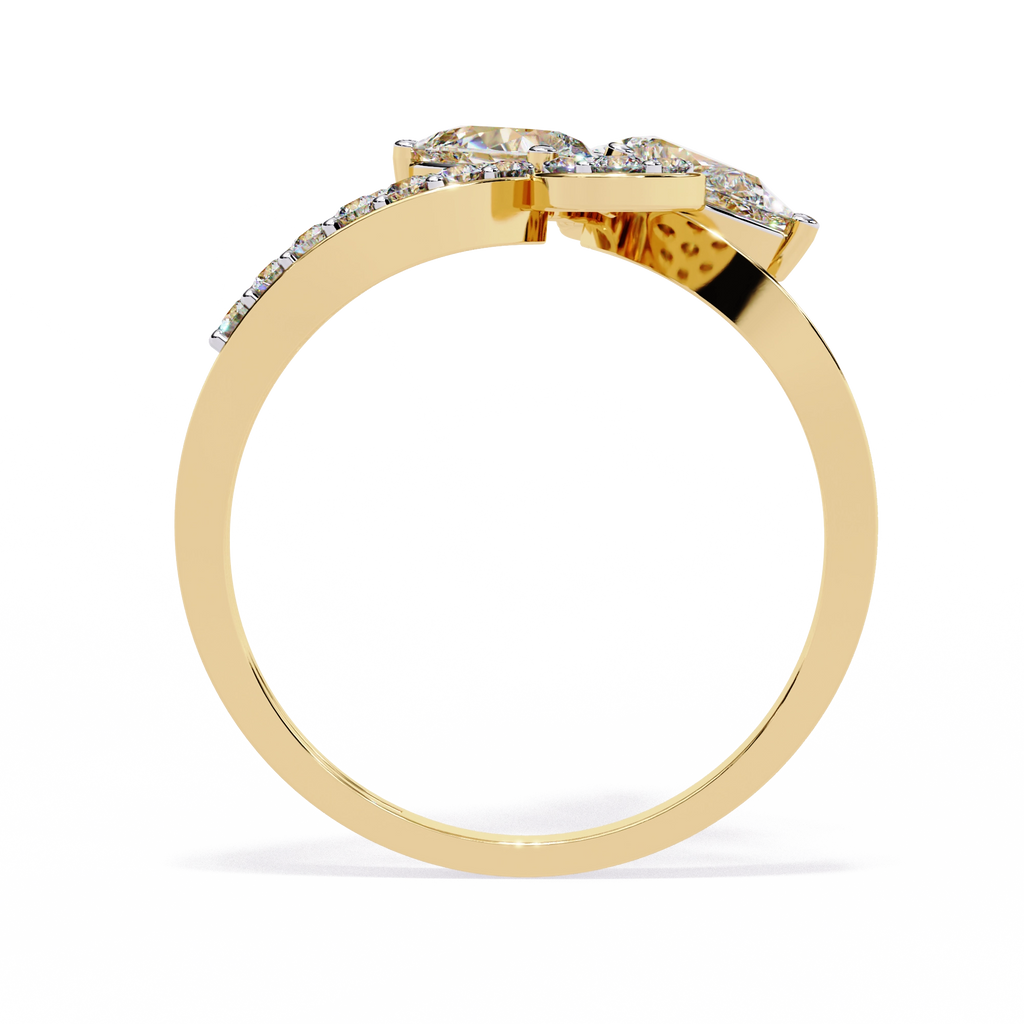 Floral Diamond Ring