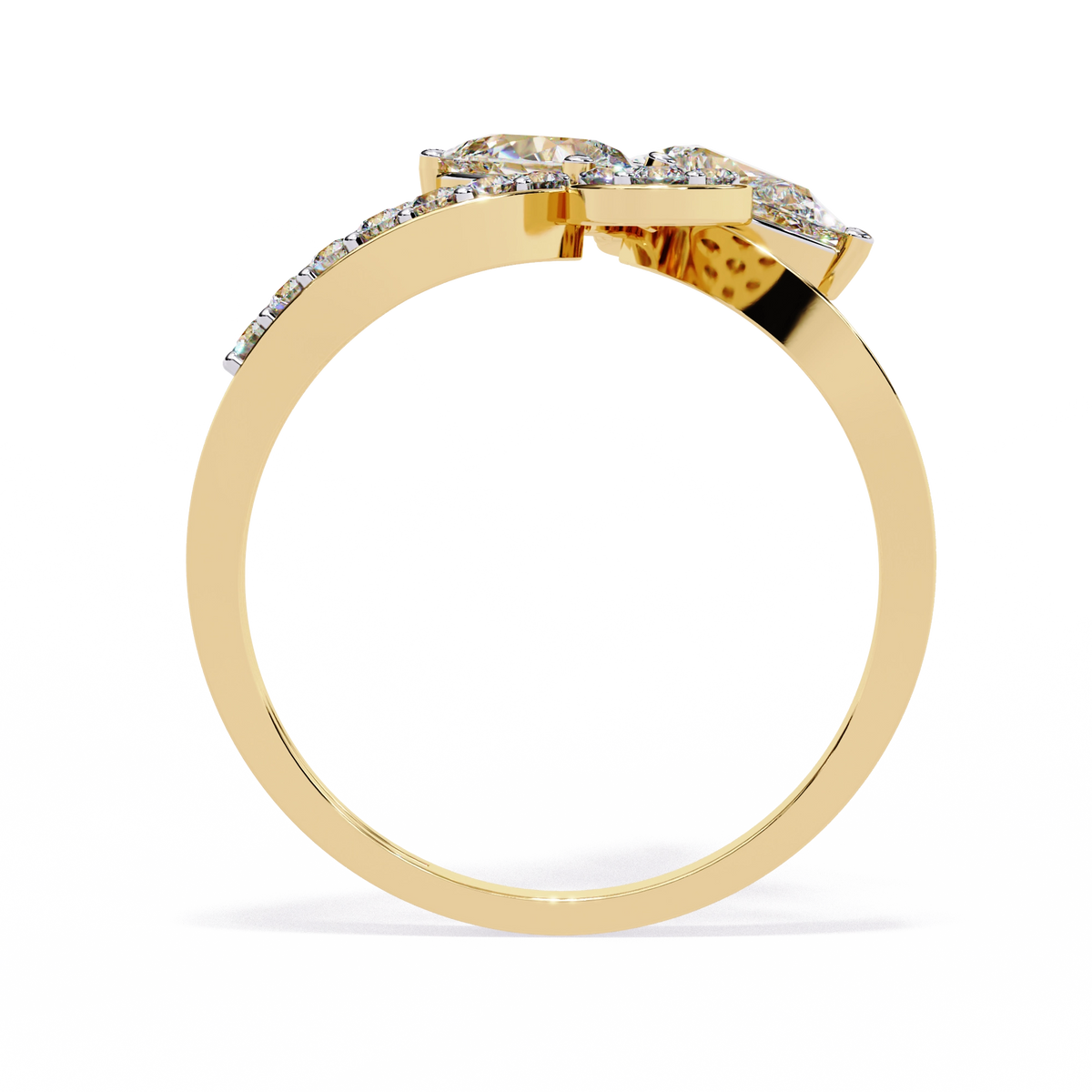 Floral Diamond Ring