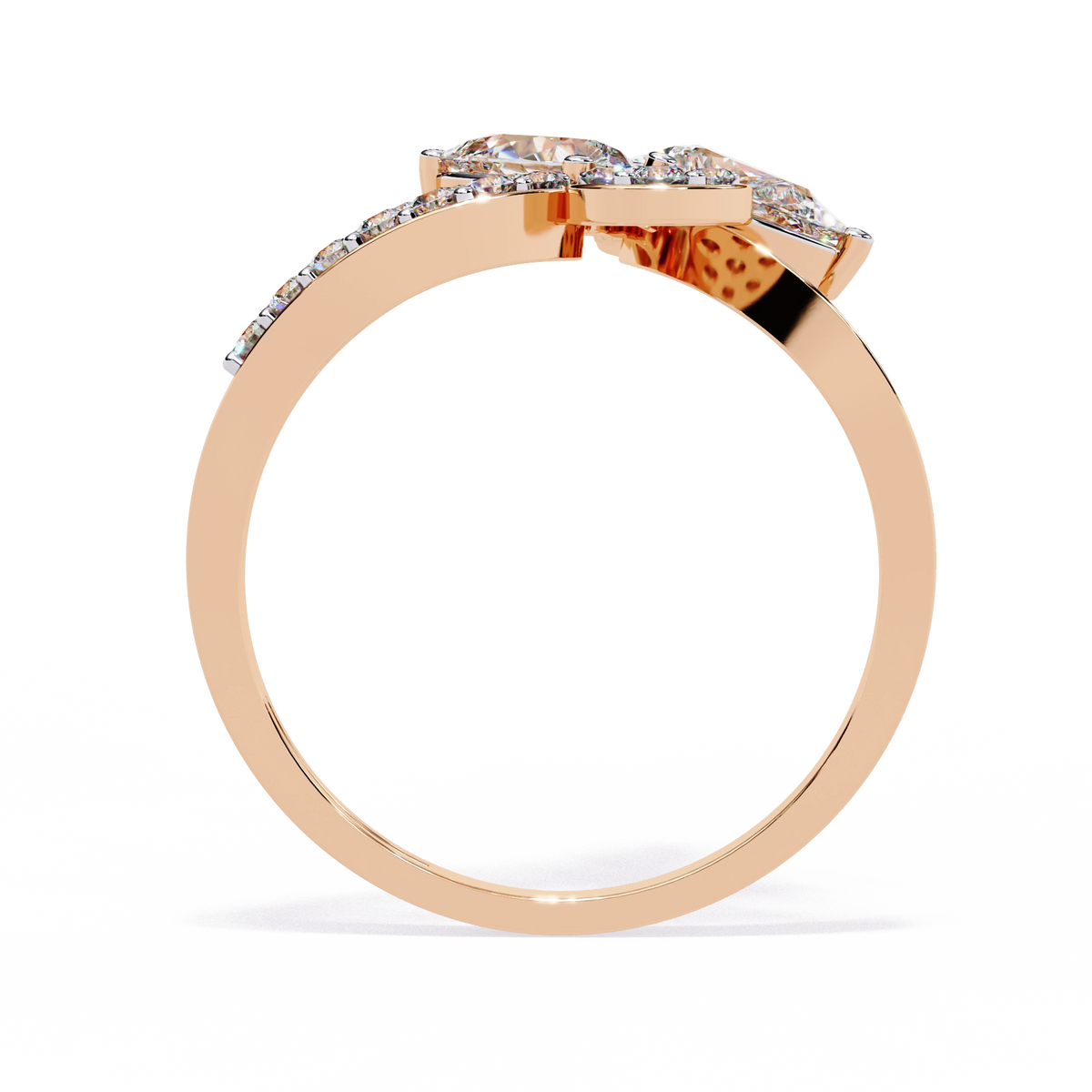 Floral Diamond Ring