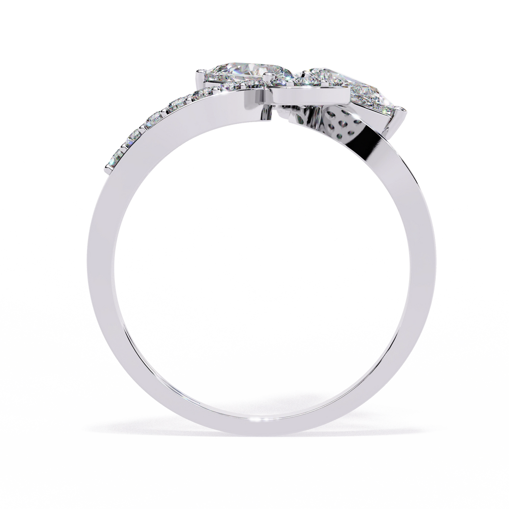 Floral Diamond Ring