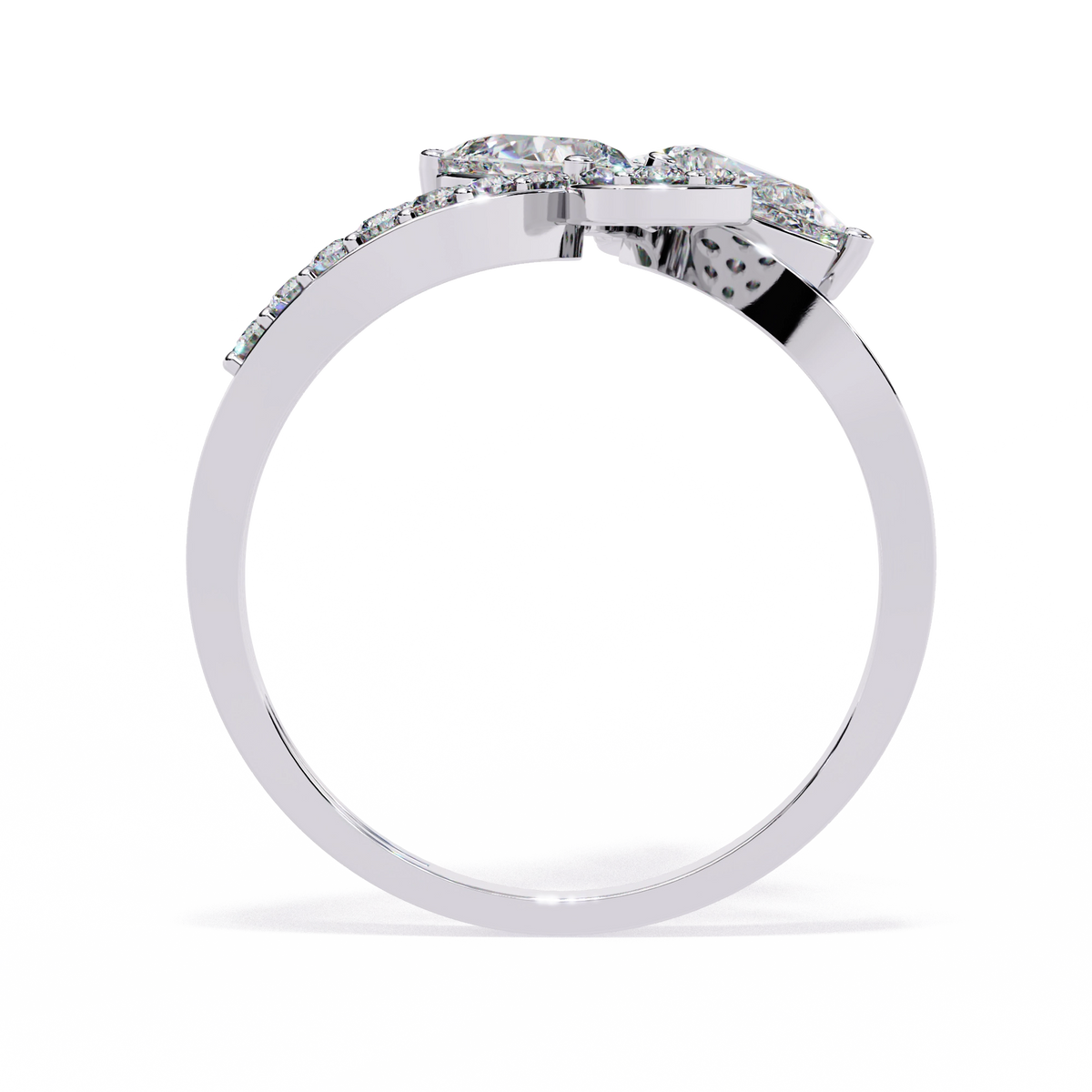 Floral Diamond Ring