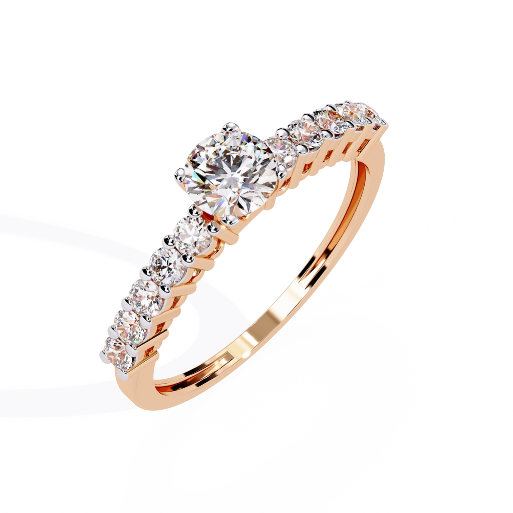 Solitaire designed Ring