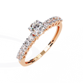 Solitaire designed Ring