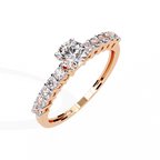 Solitaire designed Ring