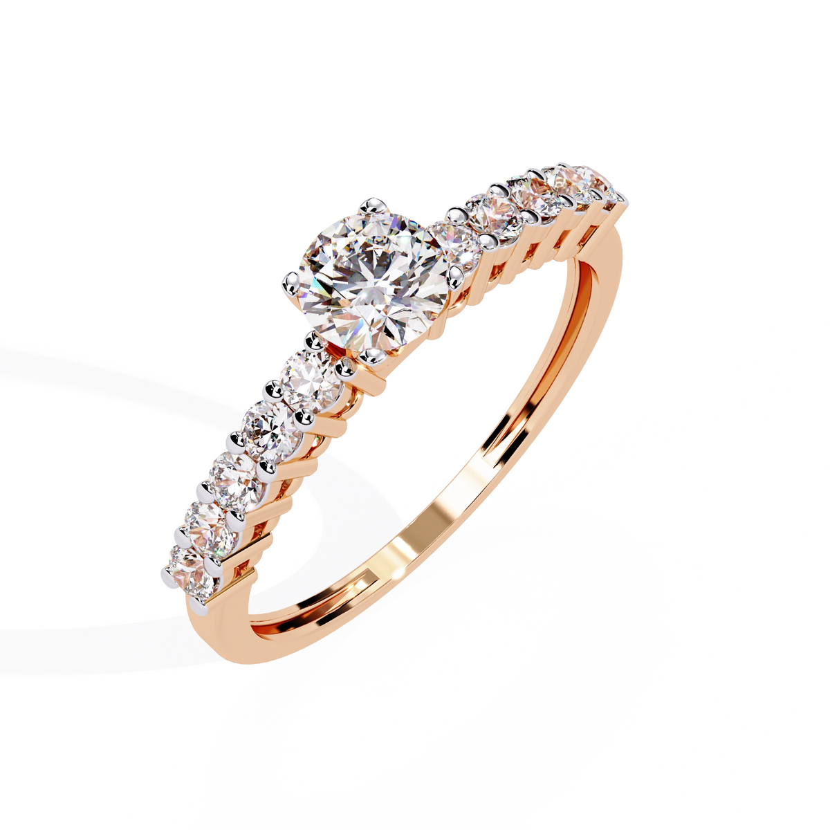 Solitaire designed Ring