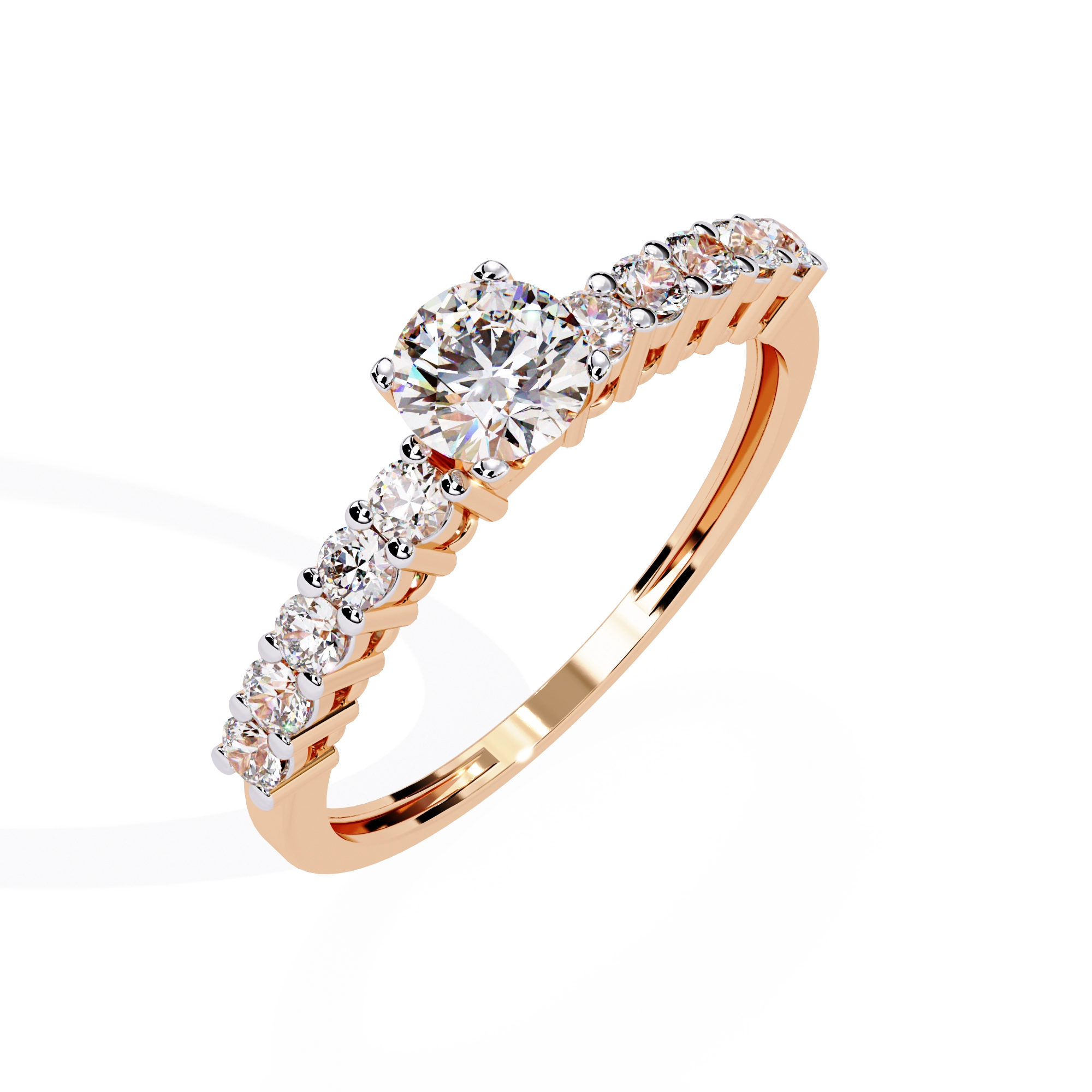 Solitaire designed Ring