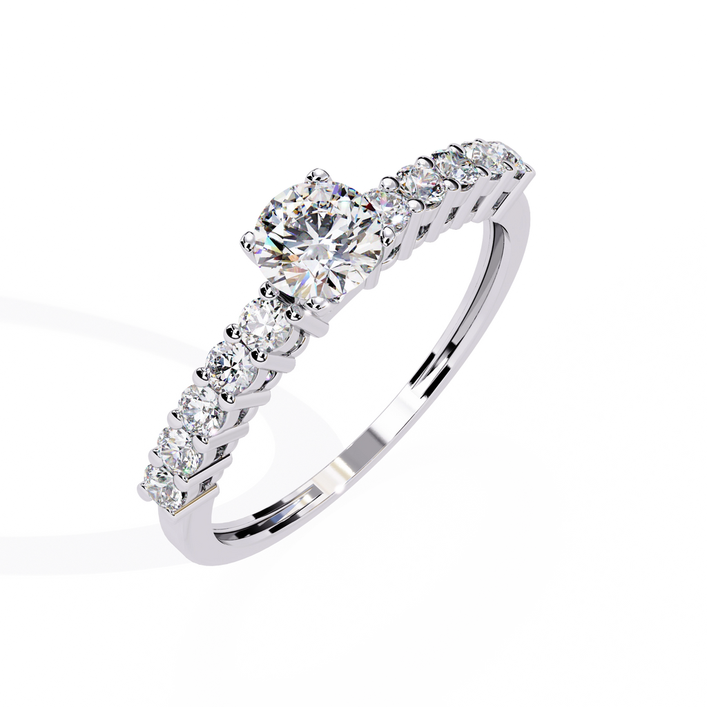 Solitaire designed Ring