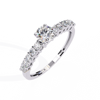 Solitaire designed Ring