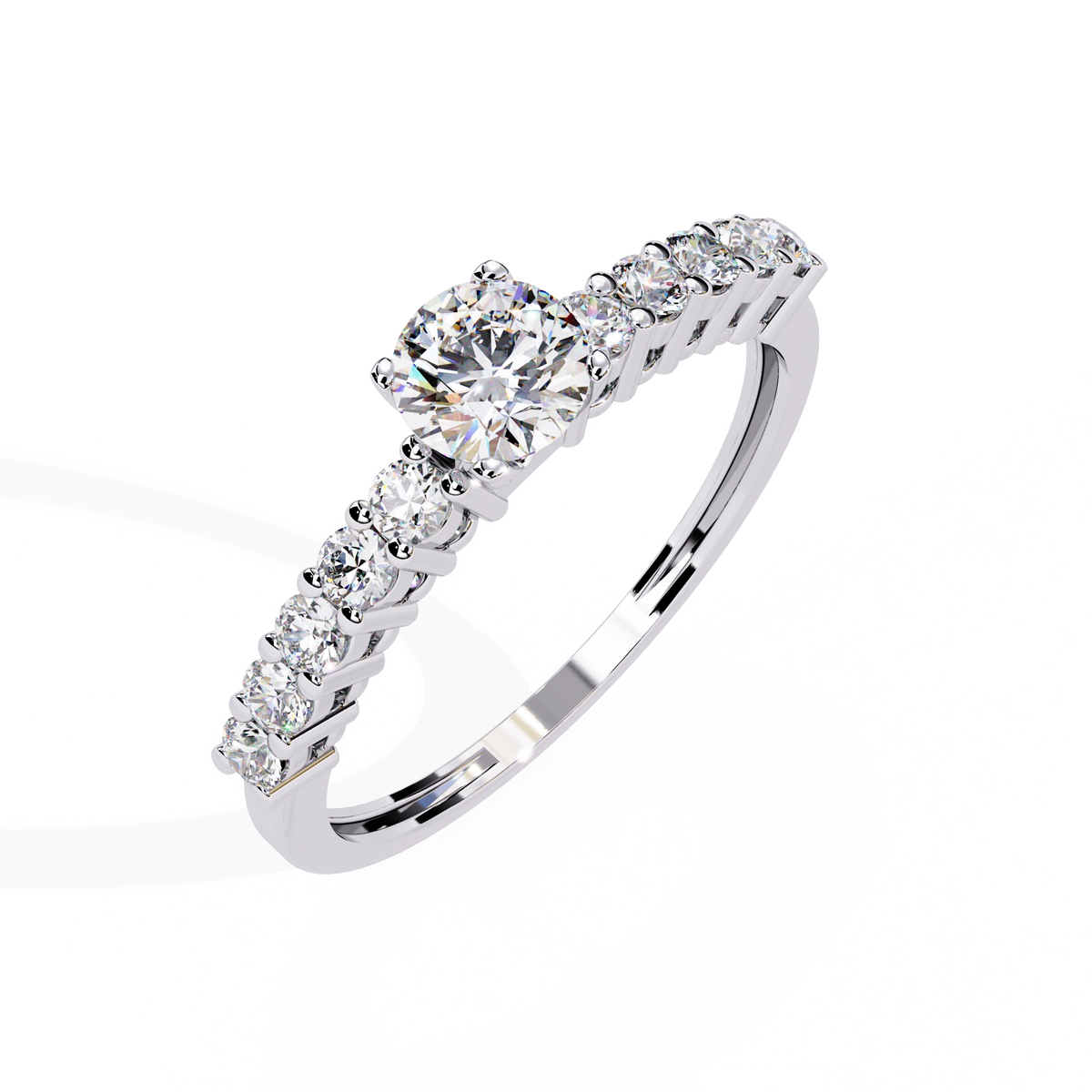 Solitaire designed Ring