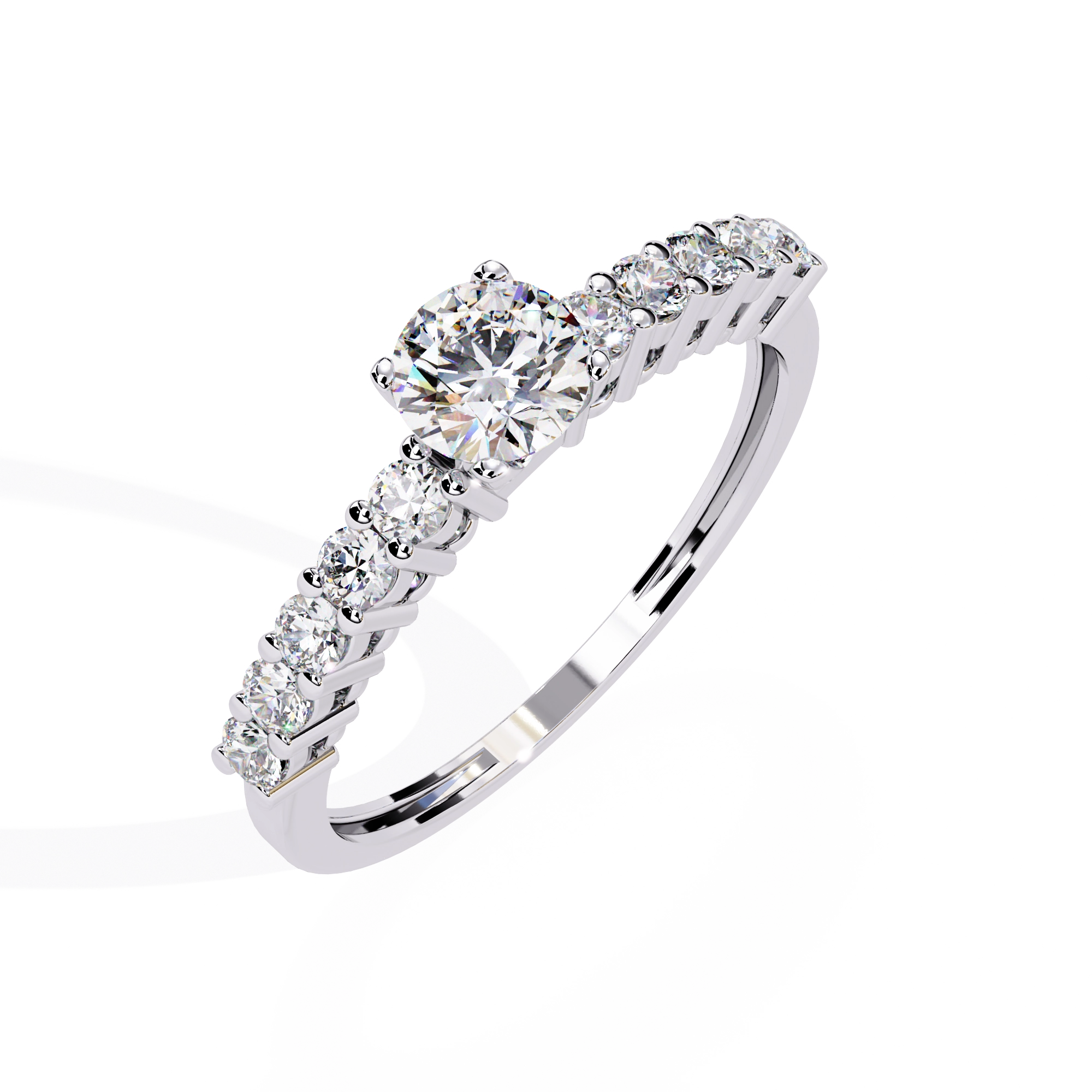 Solitaire designed Ring