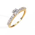 Solitaire designed Ring