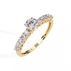 Solitaire designed Ring