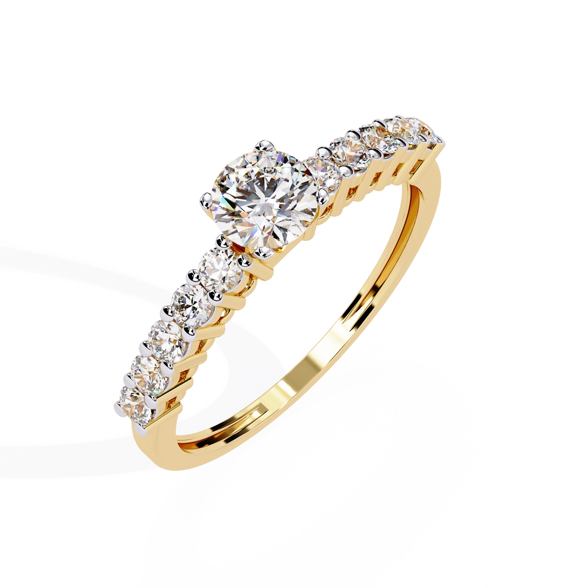 Solitaire designed Ring