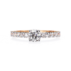 Solitaire designed Ring