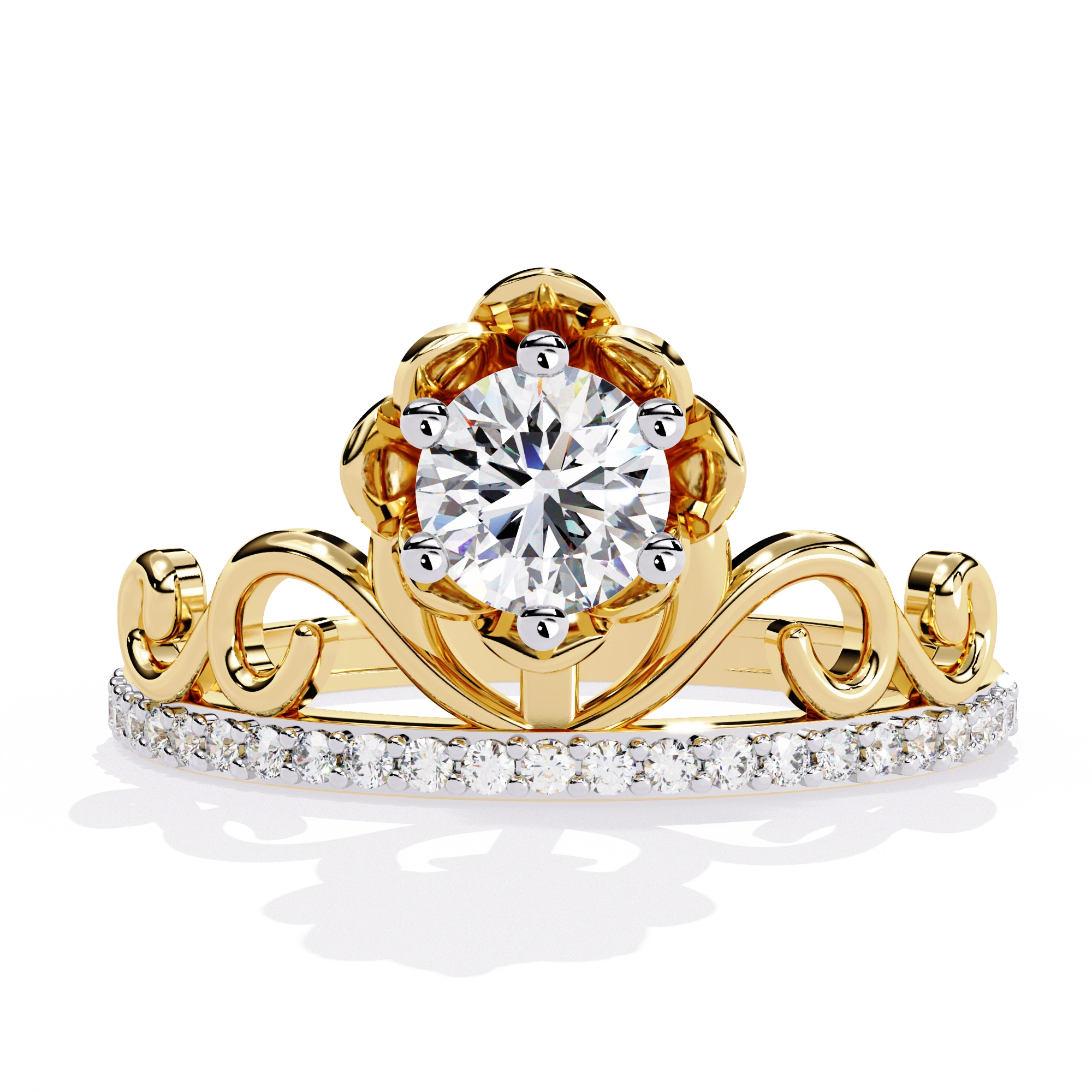 Classic Diamond Elegance Ring