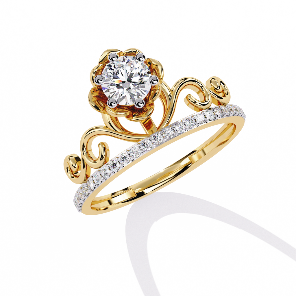 Classic Diamond Elegance Ring
