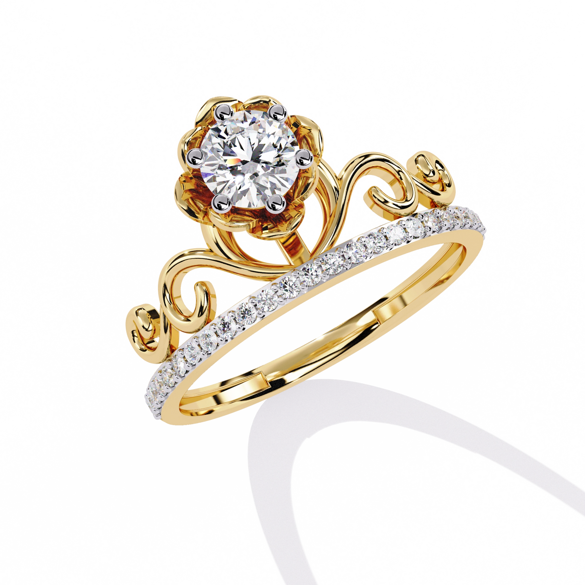 Classic Diamond Elegance Ring