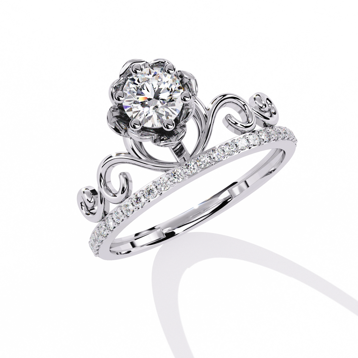 Classic Diamond Elegance Ring