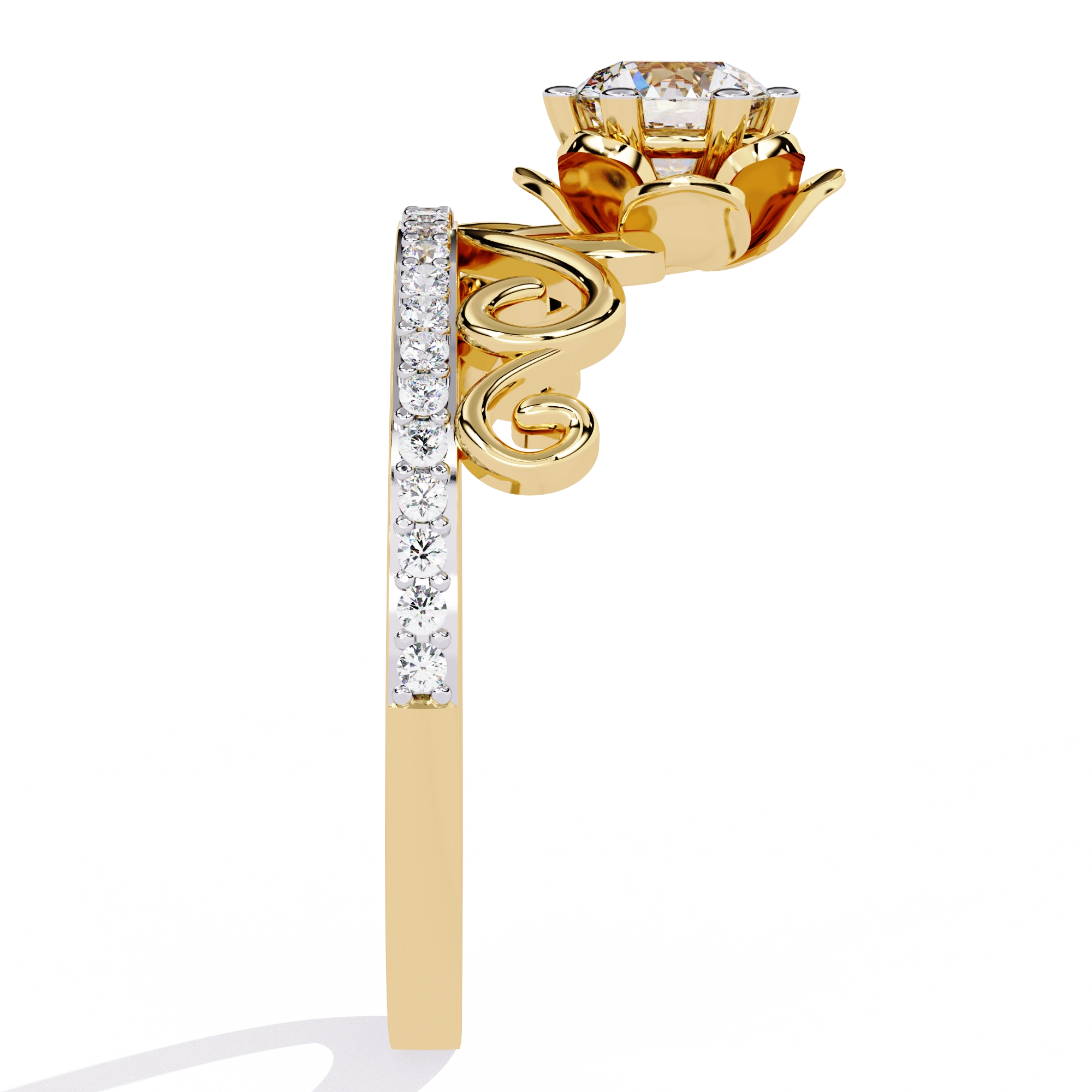 Classic Diamond Elegance Ring