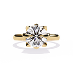 Crown Inspired Diamond Ring