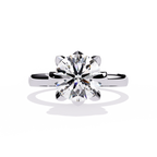 Crown Inspired Diamond Ring