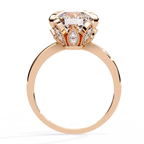 Crown Inspired Diamond Ring