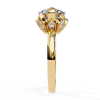 Crown Inspired Diamond Ring