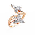 Luxury Butterfly Designer Ring