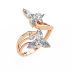Luxury Butterfly Designer Ring