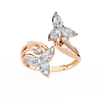 Luxury Butterfly Designer Ring
