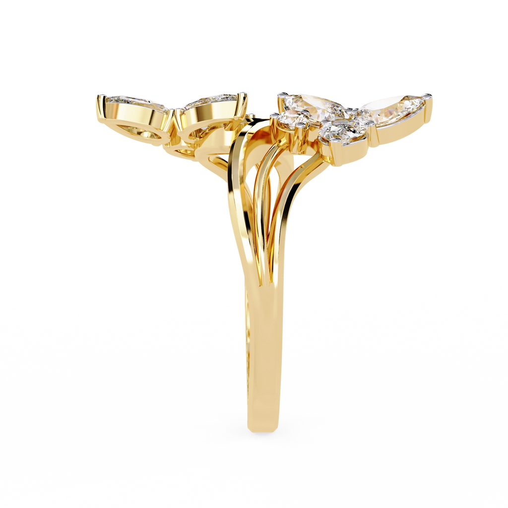 Luxury Butterfly Designer Ring