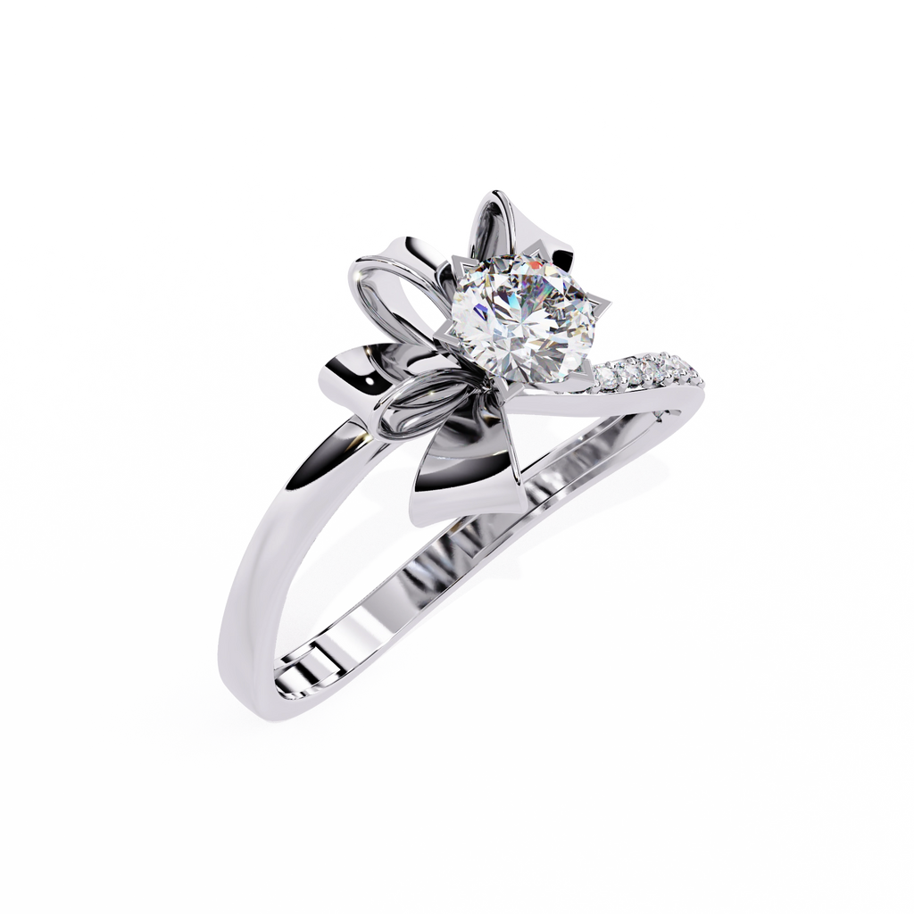 Star Inspired Diamond Statement Ring