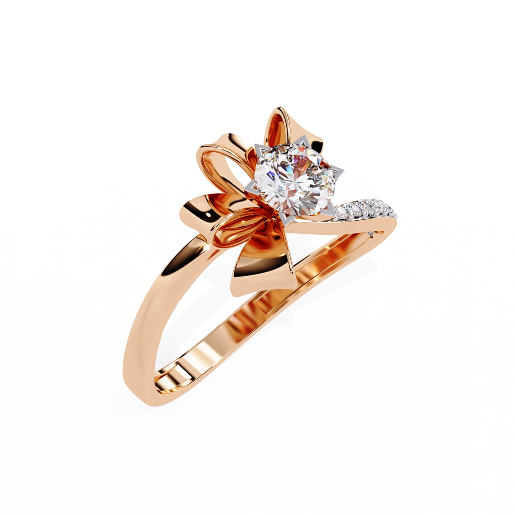 Star Inspired Diamond Statement Ring