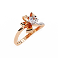 Star Inspired Diamond Statement Ring
