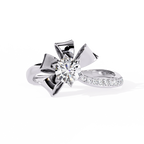 Star Inspired Diamond Statement Ring
