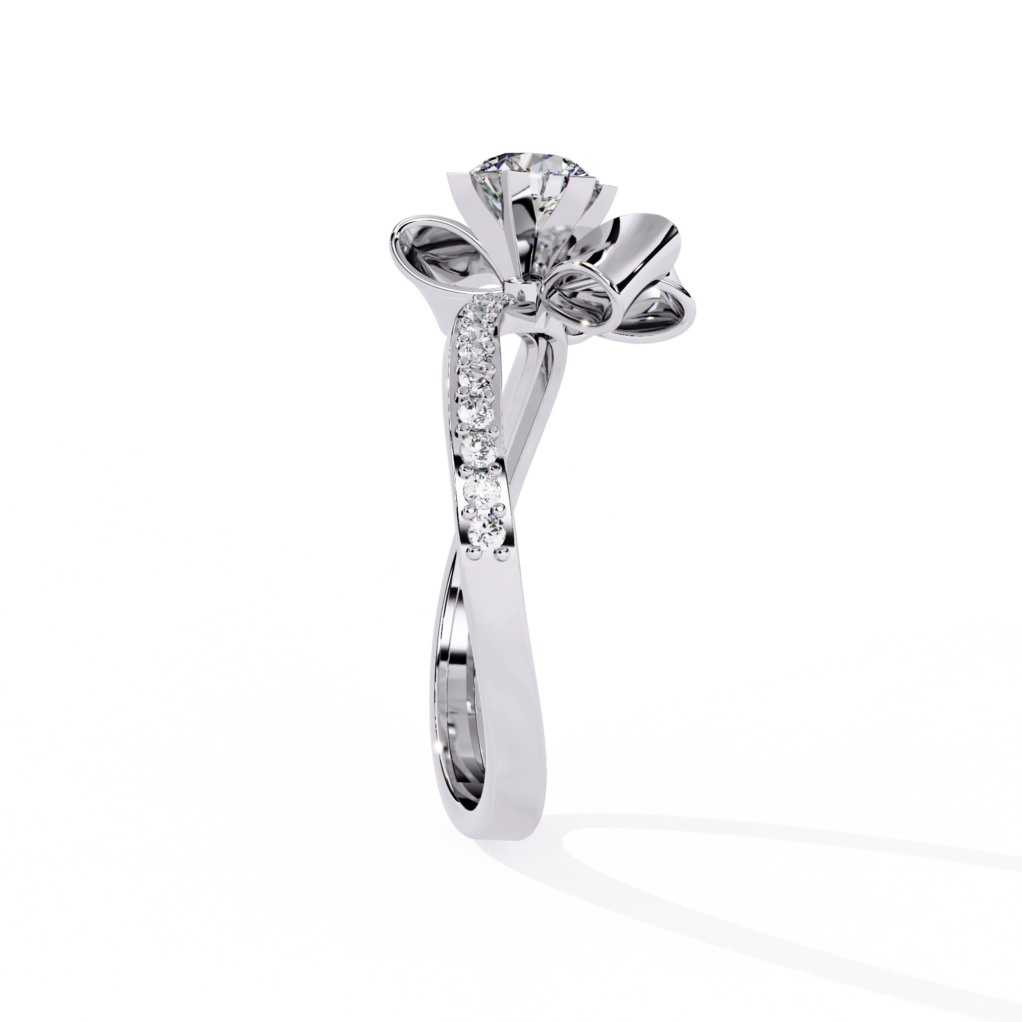 Star Inspired Diamond Statement Ring