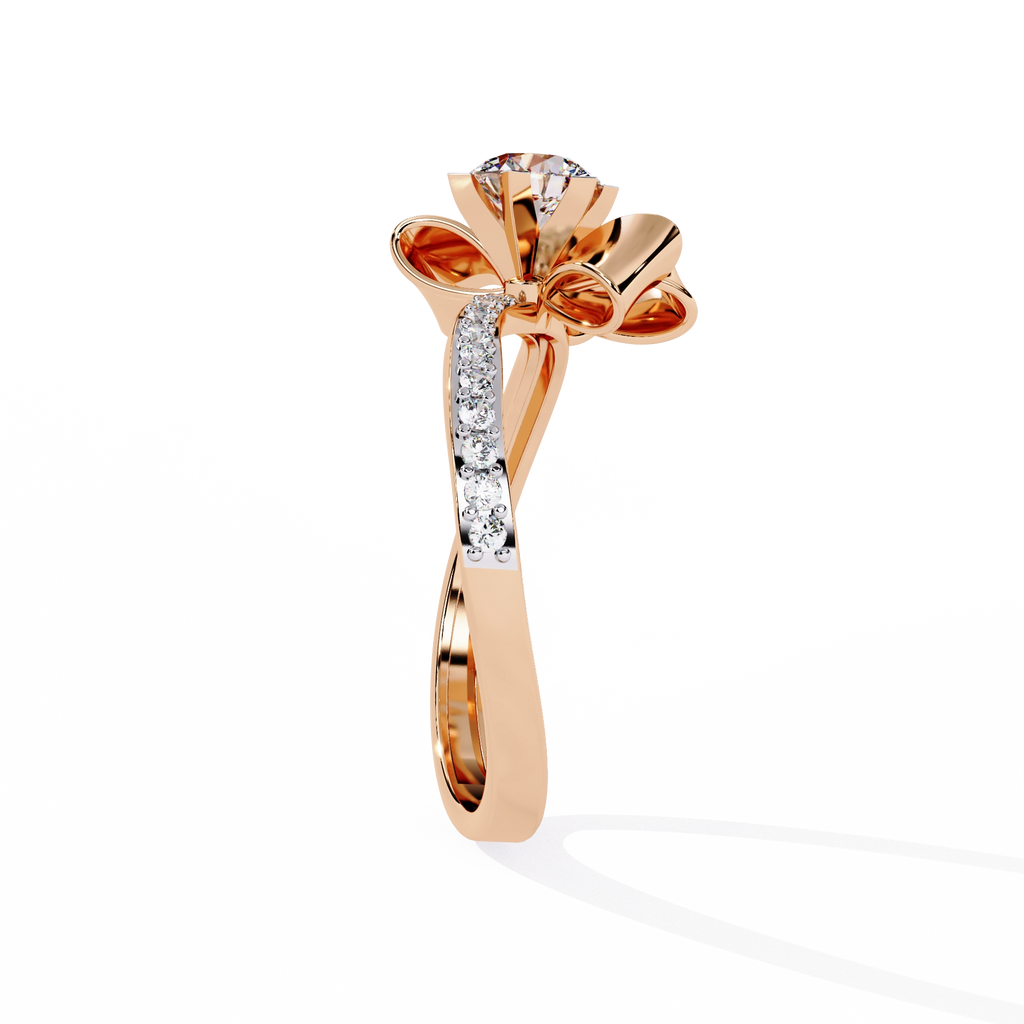 Star Inspired Diamond Statement Ring