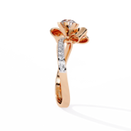 Star Inspired Diamond Statement Ring