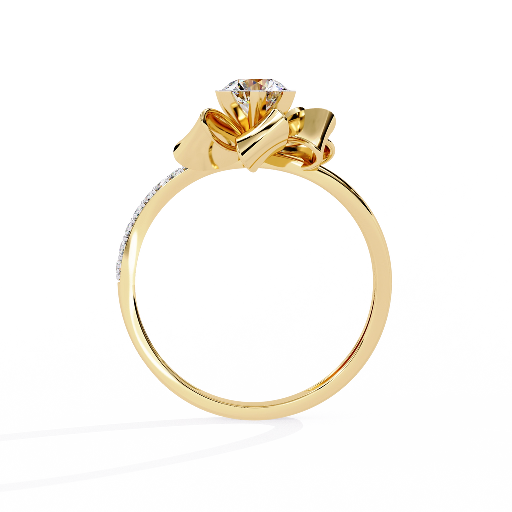 Star Inspired Diamond Statement Ring