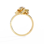 Star Inspired Diamond Statement Ring