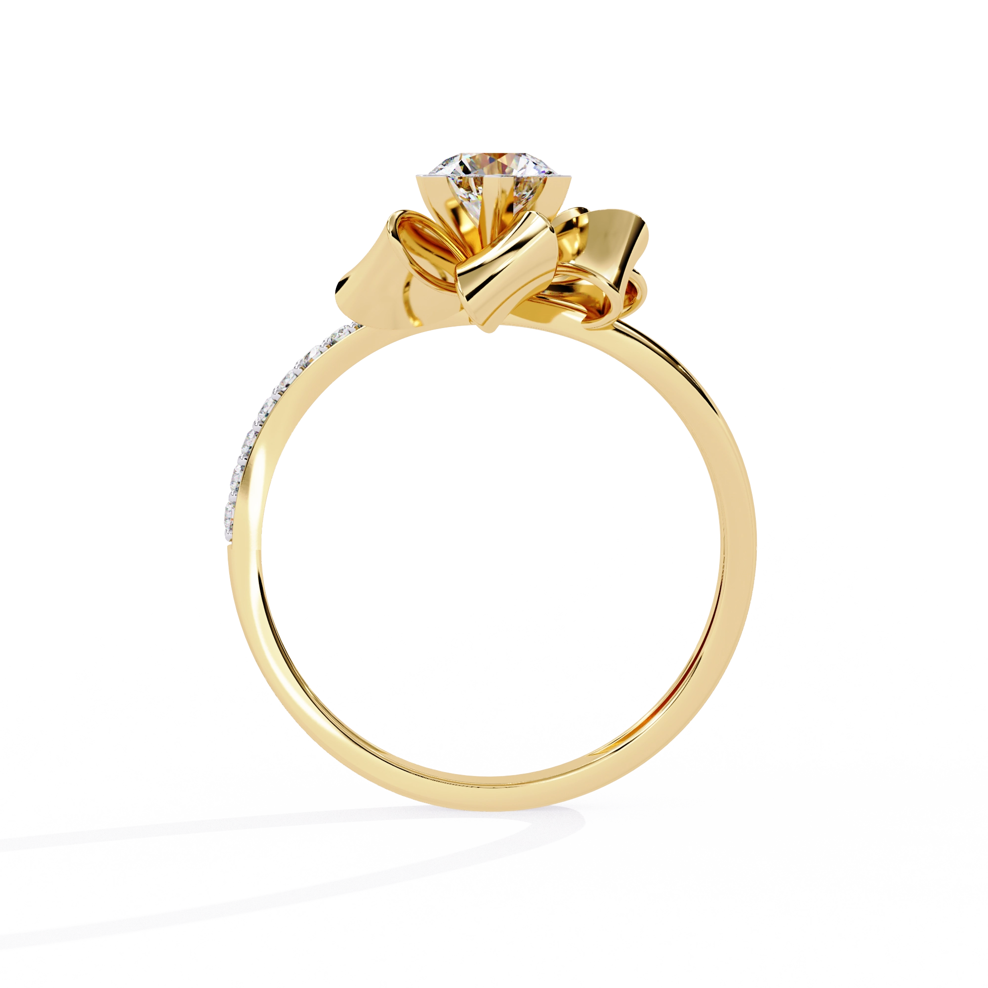 Star Inspired Diamond Statement Ring