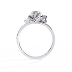 Star Inspired Diamond Statement Ring