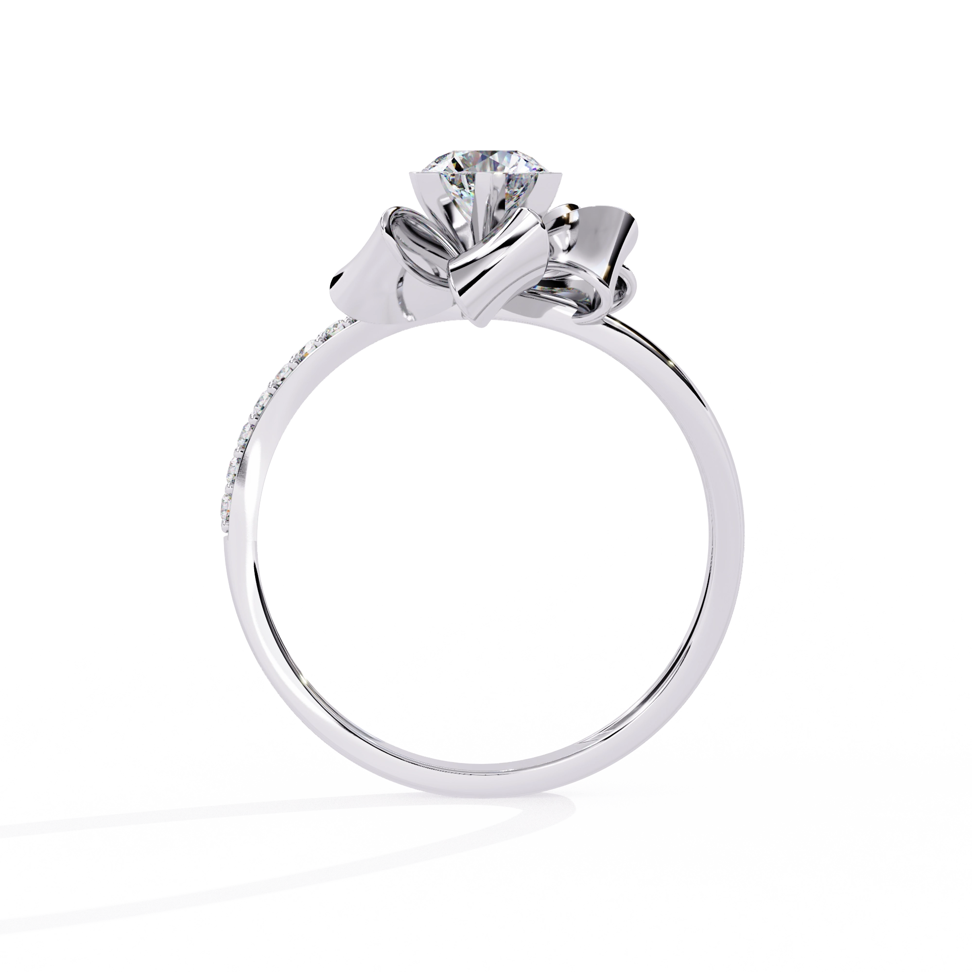 Star Inspired Diamond Statement Ring