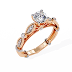 Vintage Diamond Infinity Ring