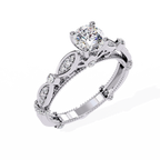 Vintage Diamond Infinity Ring