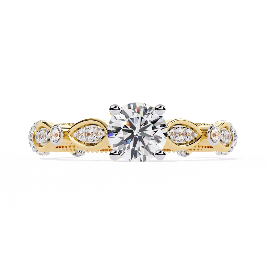 Vintage Diamond Infinity Ring