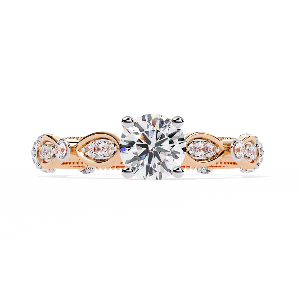 Vintage Diamond Infinity Ring