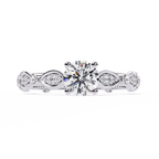 Vintage Diamond Infinity Ring